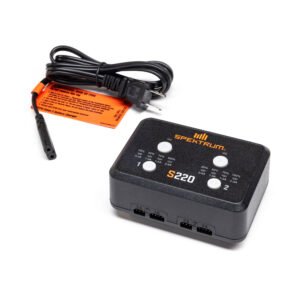 Spektrum S220 AC 2x20W Balance Charger