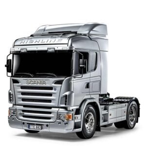 Tamiya 1/14 Scania R470 6X4 Tractor Truck Kit, Silver